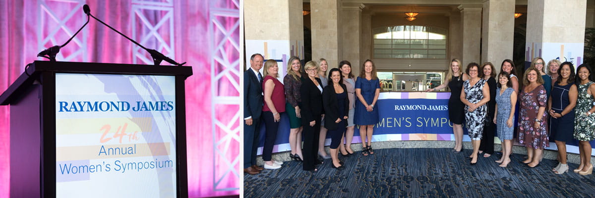 Cindy Boury attended the 24th Raymond James Women's Symposium in Florida